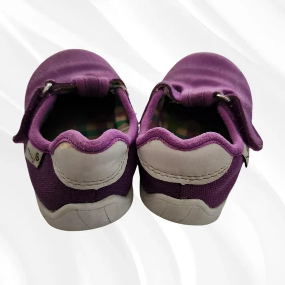 Jumping Beans Purple Baby Walker Slip-On Shoes - Picture 3 of 3